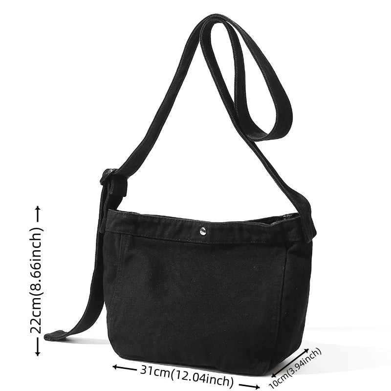 Women's Leisure Trend Crossbody Bags Designer Large-capacity Canvas Ladies Outdoor Travel Fashion Retro Shoulder Bags Small Bags