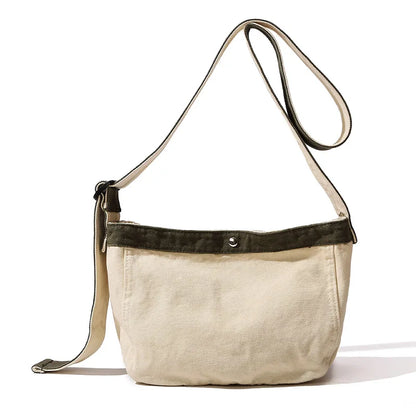 Women's Leisure Trend Crossbody Bags Designer Large-capacity Canvas Ladies Outdoor Travel Fashion Retro Shoulder Bags Small Bags