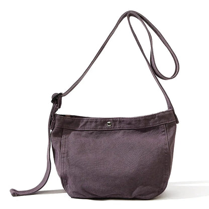 Women's Leisure Trend Crossbody Bags Designer Large-capacity Canvas Ladies Outdoor Travel Fashion Retro Shoulder Bags Small Bags