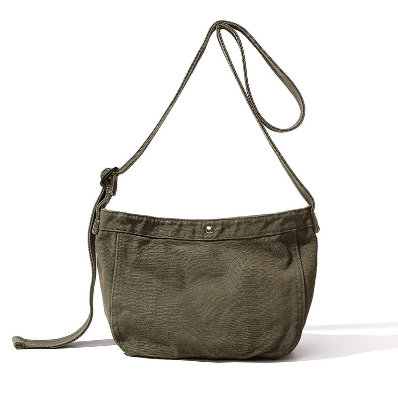 Women's Leisure Trend Crossbody Bags Designer Large-capacity Canvas Ladies Outdoor Travel Fashion Retro Shoulder Bags Small Bags