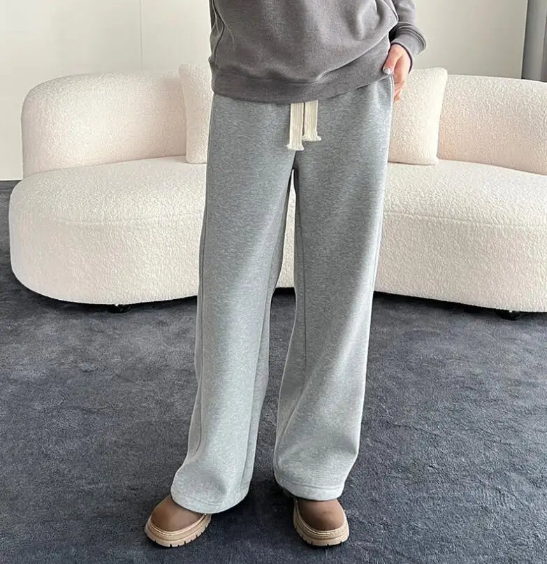 Women's Loose Fit Pants Drawstring Full Length Sports Sweatpants