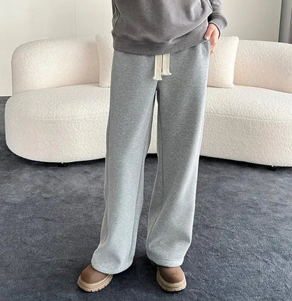 Women's Loose Fit Pants Drawstring Full Length Sports Sweatpants