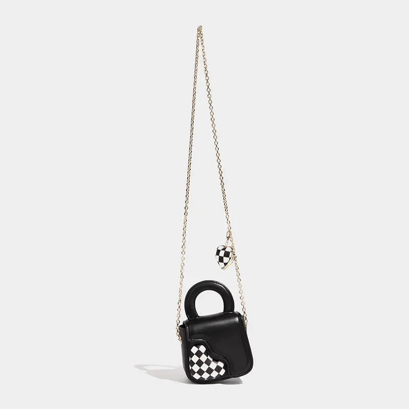 Women's Love Chain 2024 Fashion High-Quality Handbag Valentine's Day Gift Shoulder Crossbody Original Mini Bag