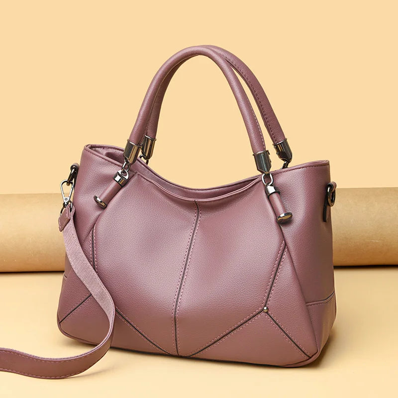 Women's Luxury Soft Leather Handbags Luxury Large Capacity Women Shoulder Messenger Bags 2023 Designer Female Crossbody Tote Sac