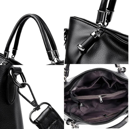 Women's Luxury Soft Leather Handbags Luxury Large Capacity Women Shoulder Messenger Bags 2023 Designer Female Crossbody Tote Sac