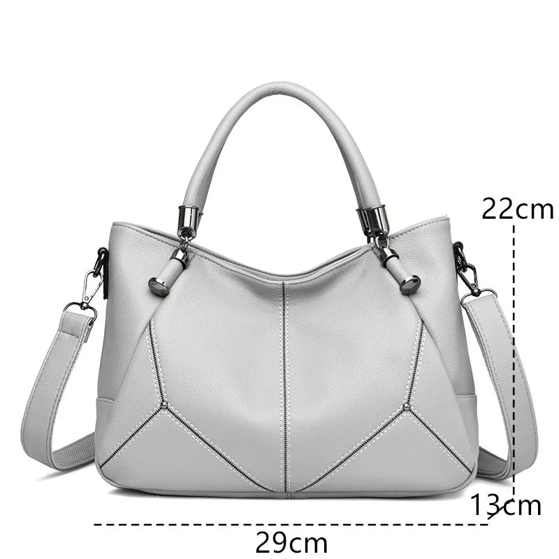 Women's Luxury Soft Leather Handbags Luxury Large Capacity Women Shoulder Messenger Bags 2023 Designer Female Crossbody Tote Sac
