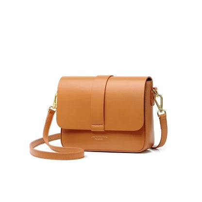 Women‘’s Napa PU Solid Color Ladies Fashion s For 2024 Female Shoulder s Small Crossbody Bag Sac A Main