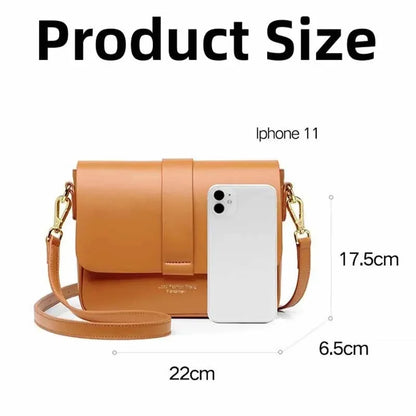 Women‘’s Napa PU Solid Color Ladies Fashion s For 2024 Female Shoulder s Small Crossbody Bag Sac A Main