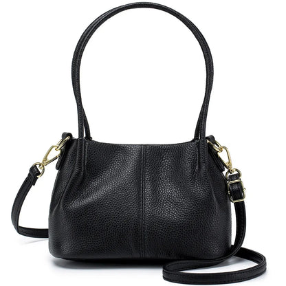 Women's New European and American Fashion Ladies Portable Messenger Leather Niche Design Large Capacity Shoulder Bag