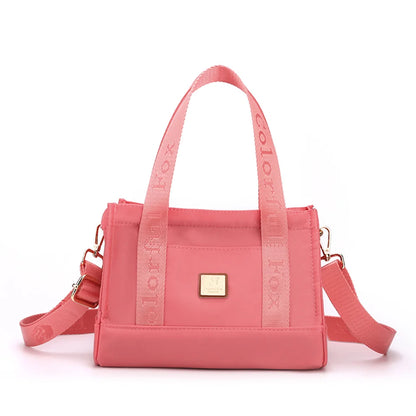 Women's Nylon Crossbody Shopping Bag Female Travel Handbag Ladies Messenger Bag Light Tote Shoulder Bag