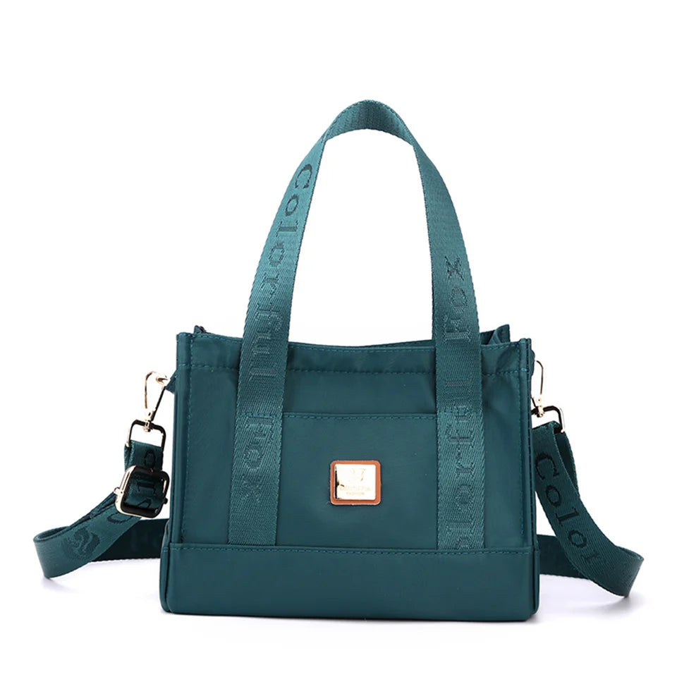 Women's Nylon Crossbody Shopping Bag Female Travel Handbag Ladies Messenger Bag Light Tote Shoulder Bag