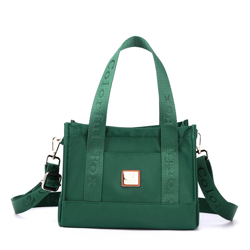 Women's Nylon Crossbody Shopping Bag Female Travel Handbag Ladies Messenger Bag Light Tote Shoulder Bag