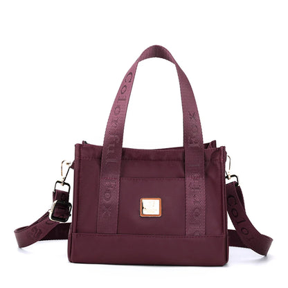 Women's Nylon Crossbody Shopping Bag Female Travel Handbag Ladies Messenger Bag Light Tote Shoulder Bag