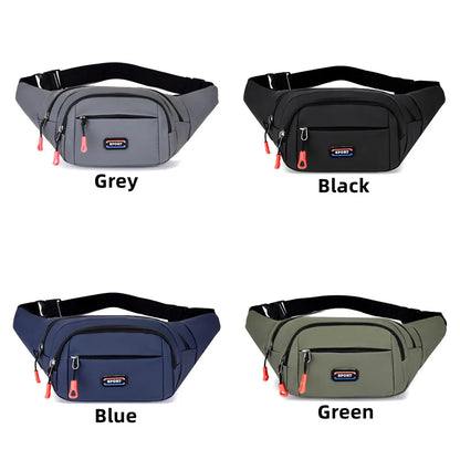 Women's Oxford Chest Bag Female Casual Travel Flap Retro Fashion Lady Waist Pack High Quality Casual Waist Pack