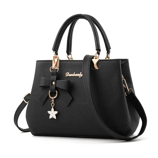 Women's PU Leather Shoulder Totes Waterproof Handbag Ladies Fashion Designer Crossbody Sling Messenger Bag for Female Girl