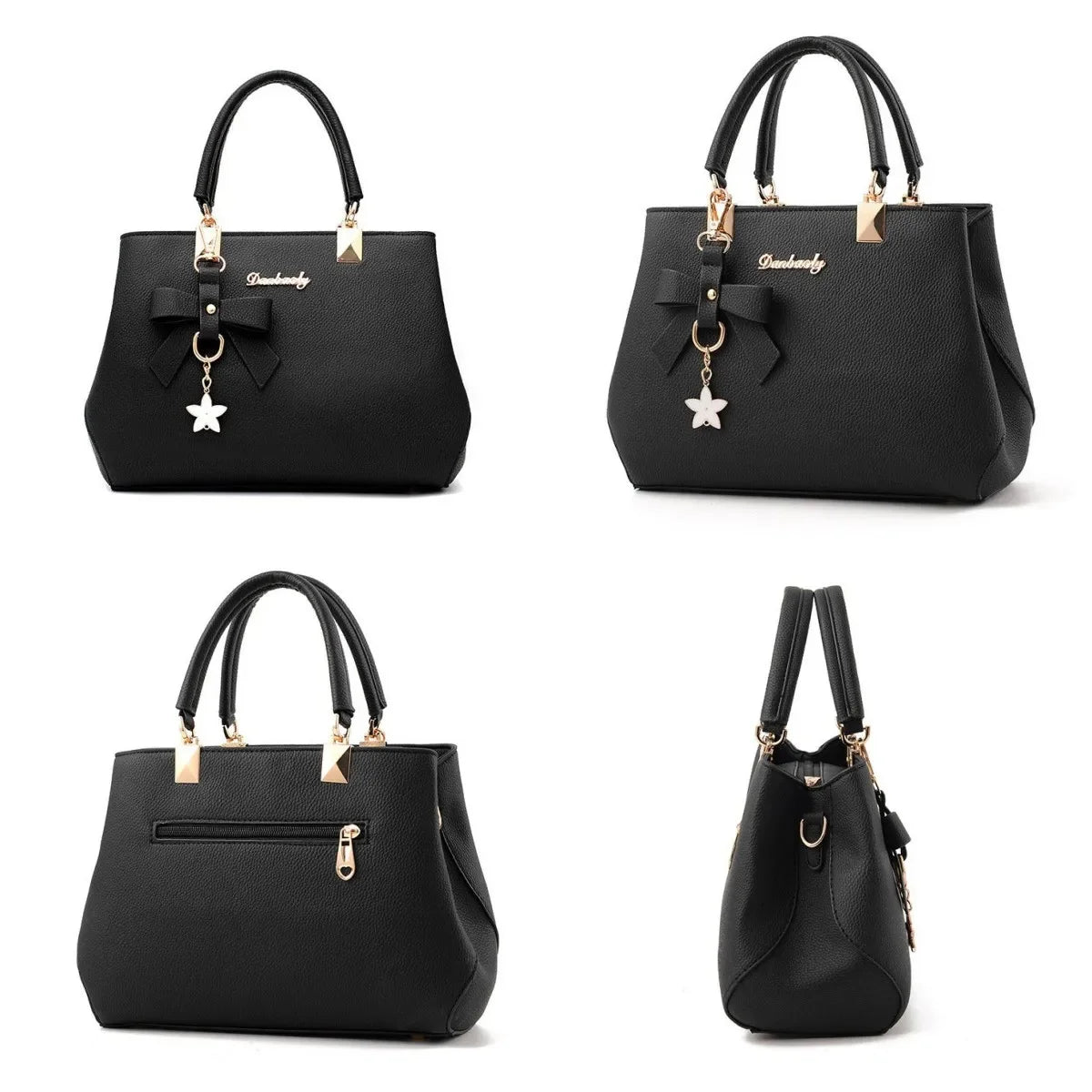 Women's PU Leather Shoulder Totes Waterproof Handbag Ladies Fashion Designer Crossbody Sling Messenger Bag for Female Girl