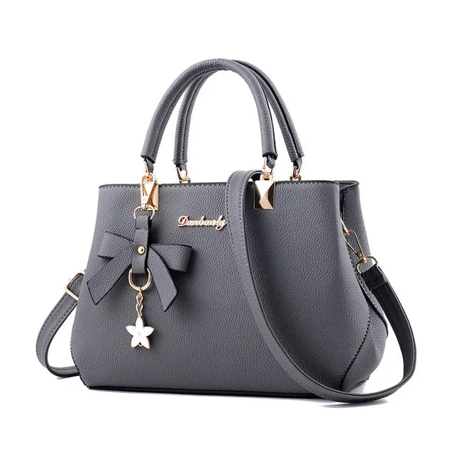 Women's PU Leather Shoulder Totes Waterproof Handbag Ladies Fashion Designer Crossbody Sling Messenger Bag for Female Girl