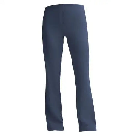 Women's Pants With Pockets Flared Leg Zipper Pants High Waist Fitness Casual Tummy Tuck Pants