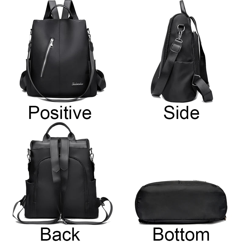 Women's Quality Oxford Backpack Casual School Bag for Teenager Student Outdoor Bagpack Travel Shoulder Bag Designer Backpack Sac