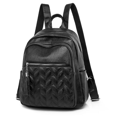 Women's Quality PU Leather Back Pack Shoulder Bags Handbag Retro Female Backpack School Bags for Teenager Girl Rucksack Mochilas