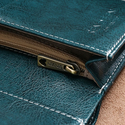 Women's Retro Leather Wallet Female Short Credit Card Holder Coin Purse Trifold Wallets for Girls Ladies Hasp Mony Bag