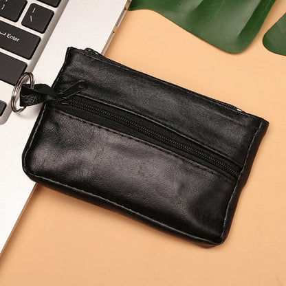 Women's Short Small Wallet Ladies Leather Purse Key Ring Coin Card Holder Money Bag