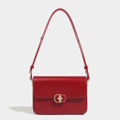 Women's Shoulder Simple Retro Tofu 2024 Fashionable High-end Armpit Versatile Cross-body Trendy Small Square Bag