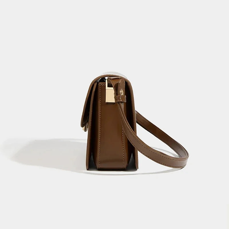 Women's Shoulder Simple Retro Tofu 2024 Fashionable High-end Armpit Versatile Cross-body Trendy Small Square Bag