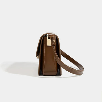 Women's Shoulder Simple Retro Tofu 2024 Fashionable High-end Armpit Versatile Cross-body Trendy Small Square Bag