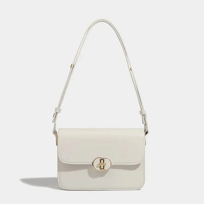 Women's Shoulder Simple Retro Tofu 2024 Fashionable High-end Armpit Versatile Cross-body Trendy Small Square Bag