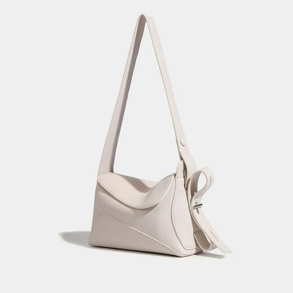 Women's Shoulder Small Square 2024 Summer Fashion Pillow Solid Color Commuter Crossbody Design Armpit Bag