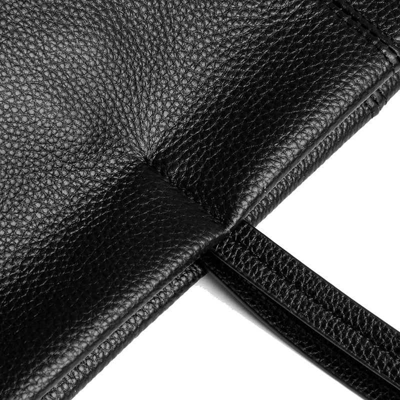 Women's Solid Genuine Leather Shoulder Crossbody Bags High Quality Large Capacity Cow Leather Handbags Female Messenger Tote Sac
