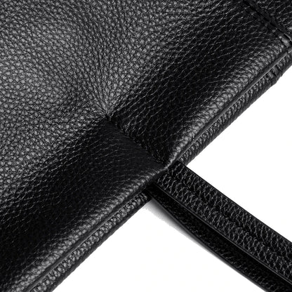 Women's Solid Genuine Leather Shoulder Crossbody Bags High Quality Large Capacity Cow Leather Handbags Female Messenger Tote Sac