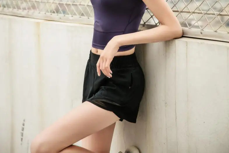Women's Sporty Shorts Running Night Run Fitness Short