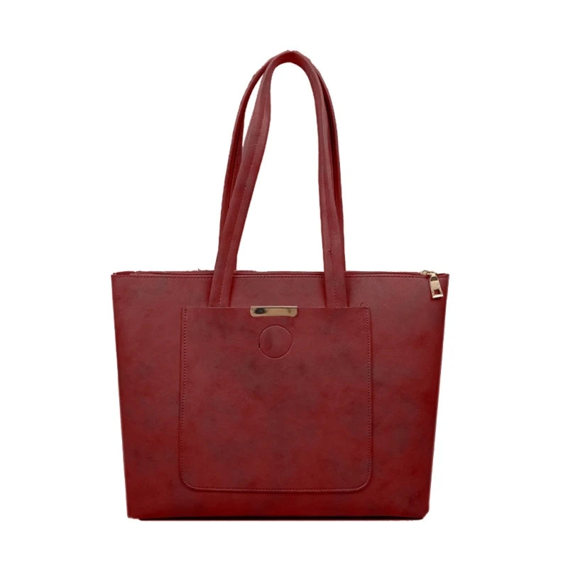 Women's Top Handle Satchel Bag PU Shoulder Bag Large Capacity Handbag Tote Bags