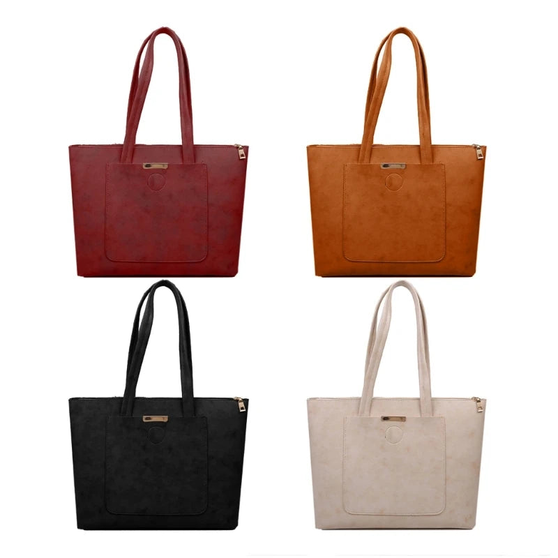 Women's Top Handle Satchel Bag PU Shoulder Bag Large Capacity Handbag Tote Bags