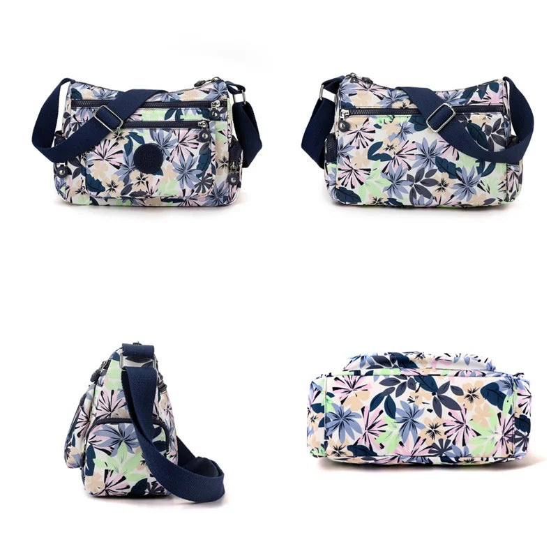 Women's Trend Crossbody Bags Female Leisure Fashion Shoulder Bags Designer Waterproof Nylon  Large-capacity Ladies Travel Bags