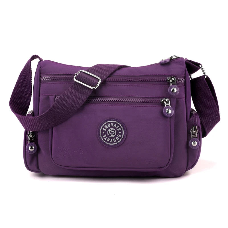 Women's Trend Crossbody Bags Female Leisure Fashion Shoulder Bags Designer Waterproof Nylon  Large-capacity Ladies Travel Bags