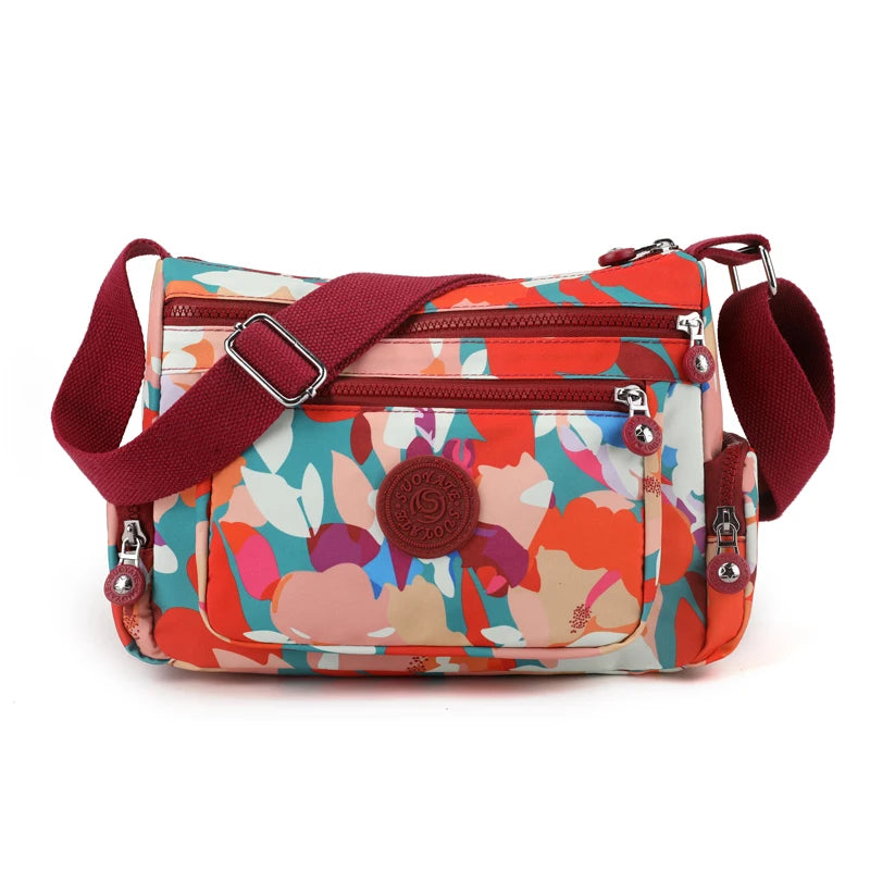 Women's Trend Crossbody Bags Female Leisure Fashion Shoulder Bags Designer Waterproof Nylon  Large-capacity Ladies Travel Bags