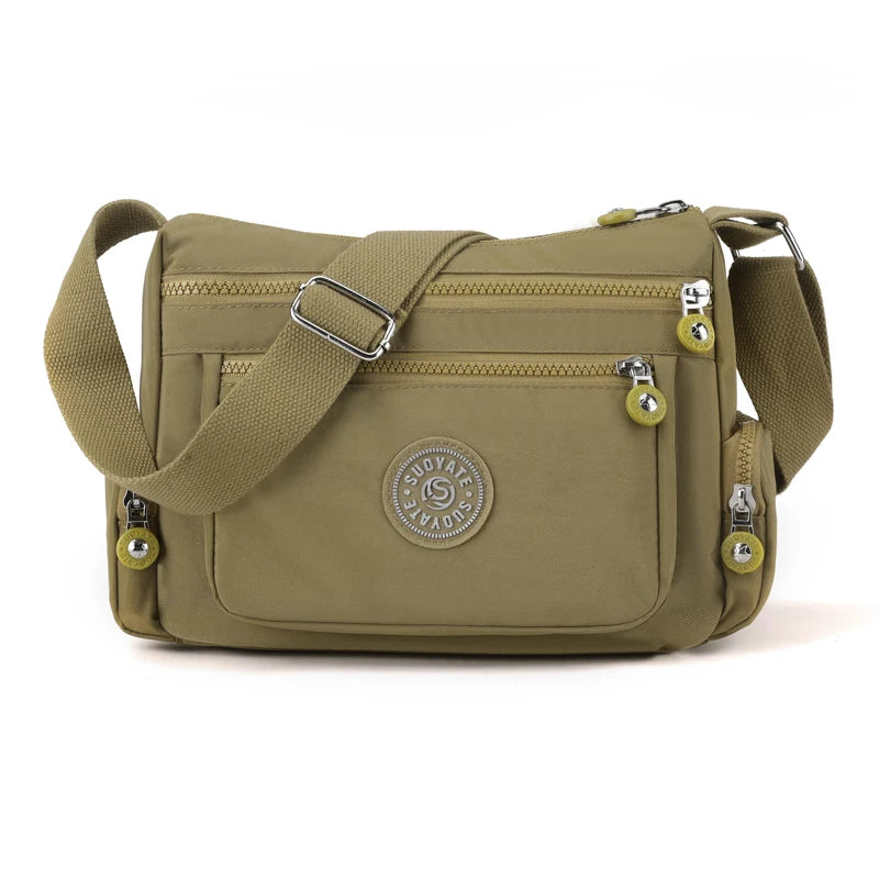 Women's Trend Crossbody Bags Female Leisure Fashion Shoulder Bags Designer Waterproof Nylon  Large-capacity Ladies Travel Bags