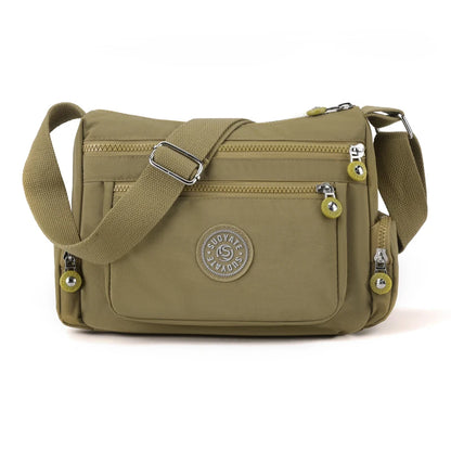 Women's Trend Crossbody Bags Female Leisure Fashion Shoulder Bags Designer Waterproof Nylon  Large-capacity Ladies Travel Bags