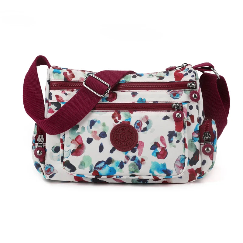 Women's Trend Crossbody Bags Female Leisure Fashion Shoulder Bags Designer Waterproof Nylon  Large-capacity Ladies Travel Bags