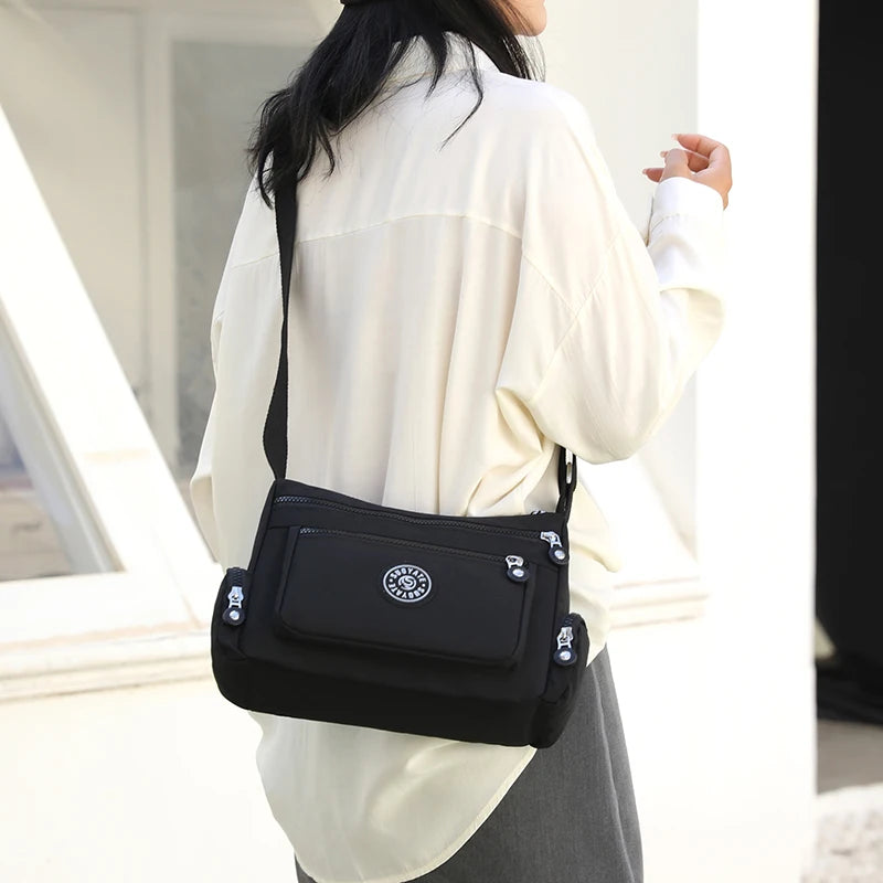 Women's Trend Crossbody Bags Female Leisure Fashion Shoulder Bags Designer Waterproof Nylon  Large-capacity Ladies Travel Bags