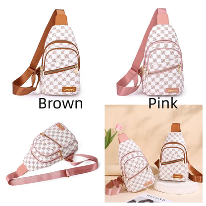 Women's Trend Fashion Soft PU Leather Chest Pack High-quality Female Leisure Crossbody Bags Ladies Luxury Designer Shoulder Bags