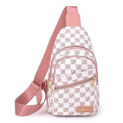 Women's Trend Fashion Soft PU Leather Chest Pack High-quality Female Leisure Crossbody Bags Ladies Luxury Designer Shoulder Bags