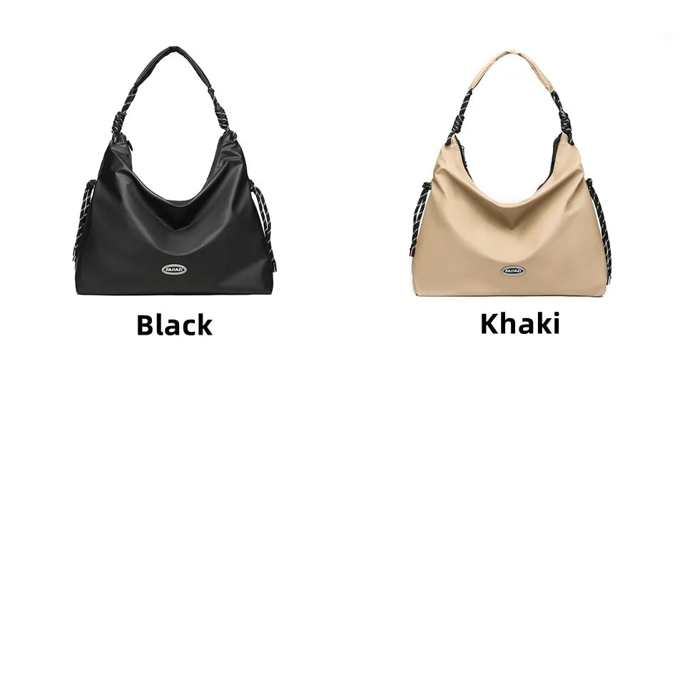 Women's Trend Nylon Shoulder Bags Light Portable Large-capacity Versatile Female Handbags Ladies Leisure Fashion Shoulder Bag