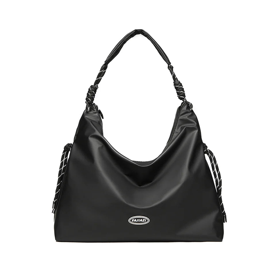 Women's Trend Nylon Shoulder Bags Light Portable Large-capacity Versatile Female Handbags Ladies Leisure Fashion Shoulder Bag