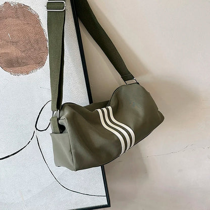 Women's Trend Shoulder Bags High Quality Female Fashion Light Crossbody Bags Designer Waterproof Nylon Ladies Leisure Handbags