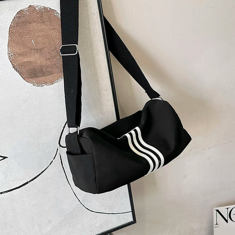 Women's Trend Shoulder Bags High Quality Female Fashion Light Crossbody Bags Designer Waterproof Nylon Ladies Leisure Handbags