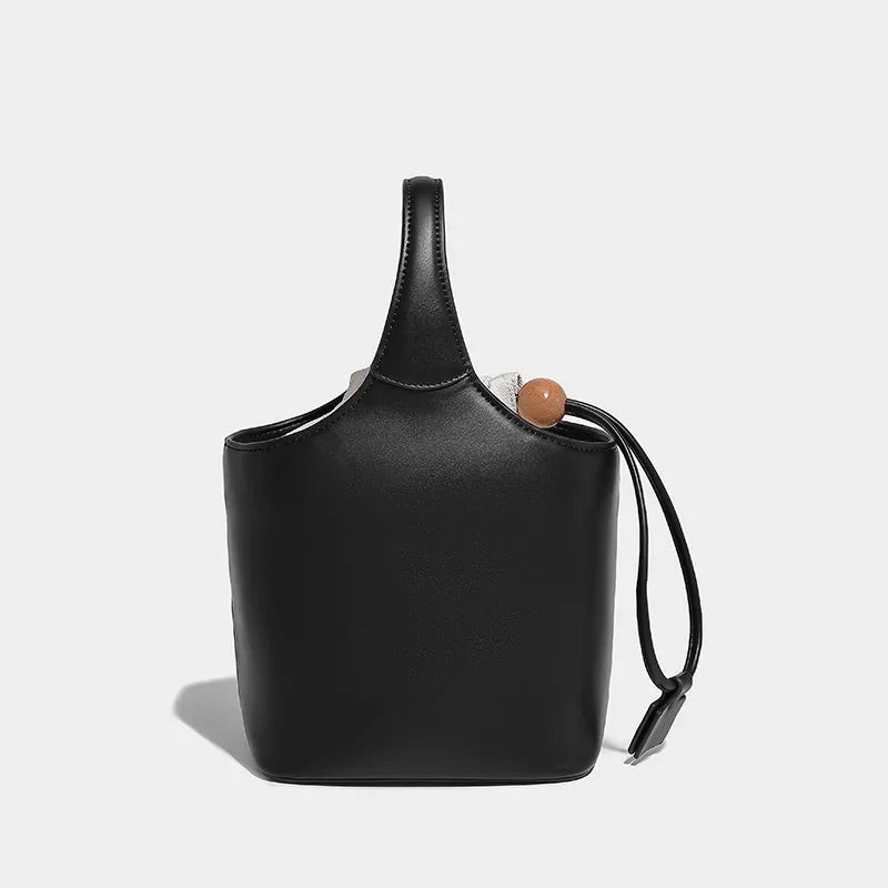 Women's Vegetable Handbag 2024 Large Capacity Bucket Commuting Fashion Shoulder Crossbody Flower Basket Bag